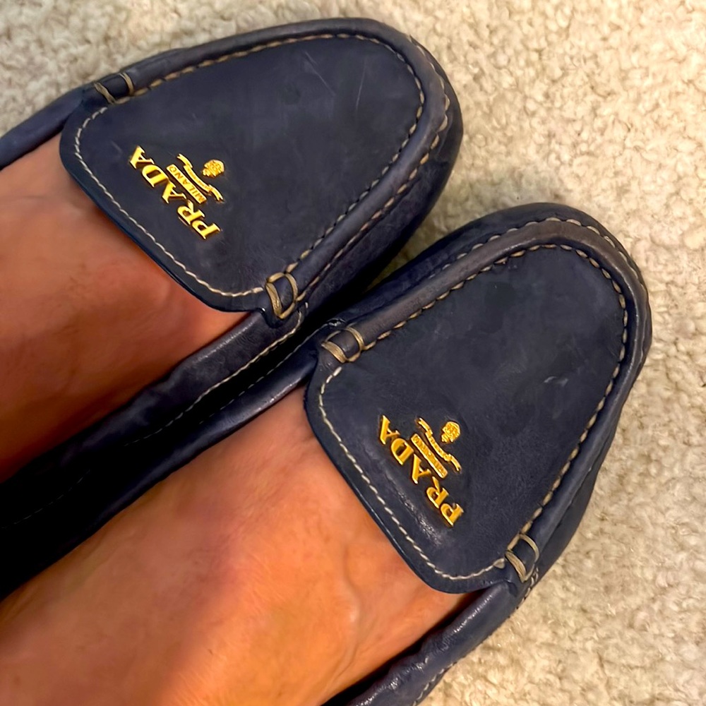 Prada drivers.